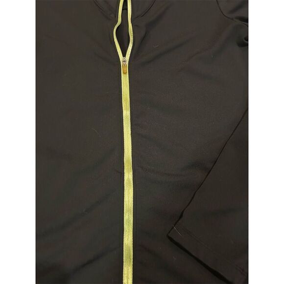 Under Armour Women's Full Zip Black Jacket Size S Standard Casual Long Sleeve - Picture 2 of 7